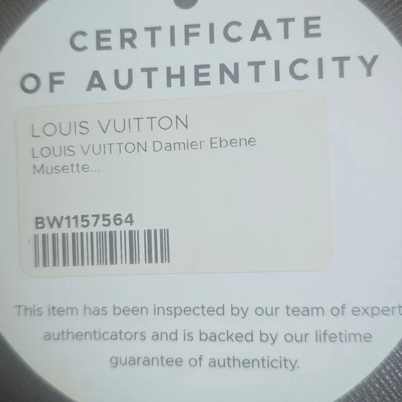 Damier Ebene Mussette Bag - Picture 10 of 10